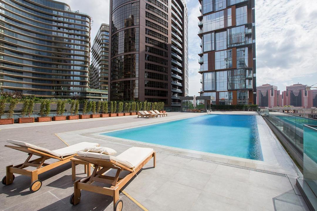 Residence Retro9 B-Blok Atakoey Apart 2 Rooms Wifi Pool Стамбул Екстер'єр фото